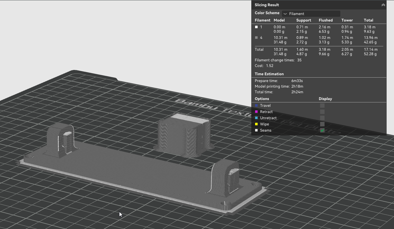 E Feld Modul Masthalterung